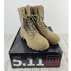 NEW in BOX NWT  5.11 Tactical Boots Coyote Beige Tan 12337 Men's Size 6.5